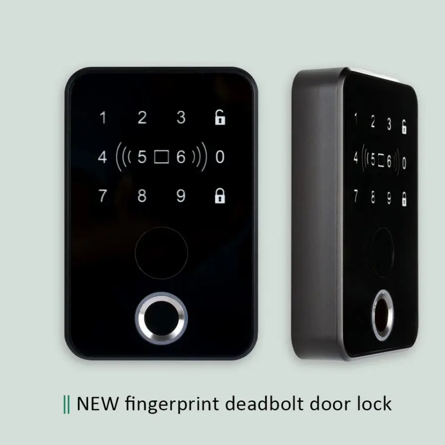 Sinovo Low MOQ Smart Deadbolt Lock Tuya App Remote Control Keyless Entry Memory Card for Aluminum/Wood/Stainless Steel Doors — image 5