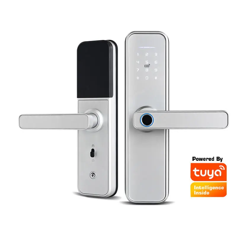 Factory Direct Smart Digital Locks Ttlock Five Unlock Way Wifi Enabled for Home Office & Apartment Wooden Metal Door Locks — image 6