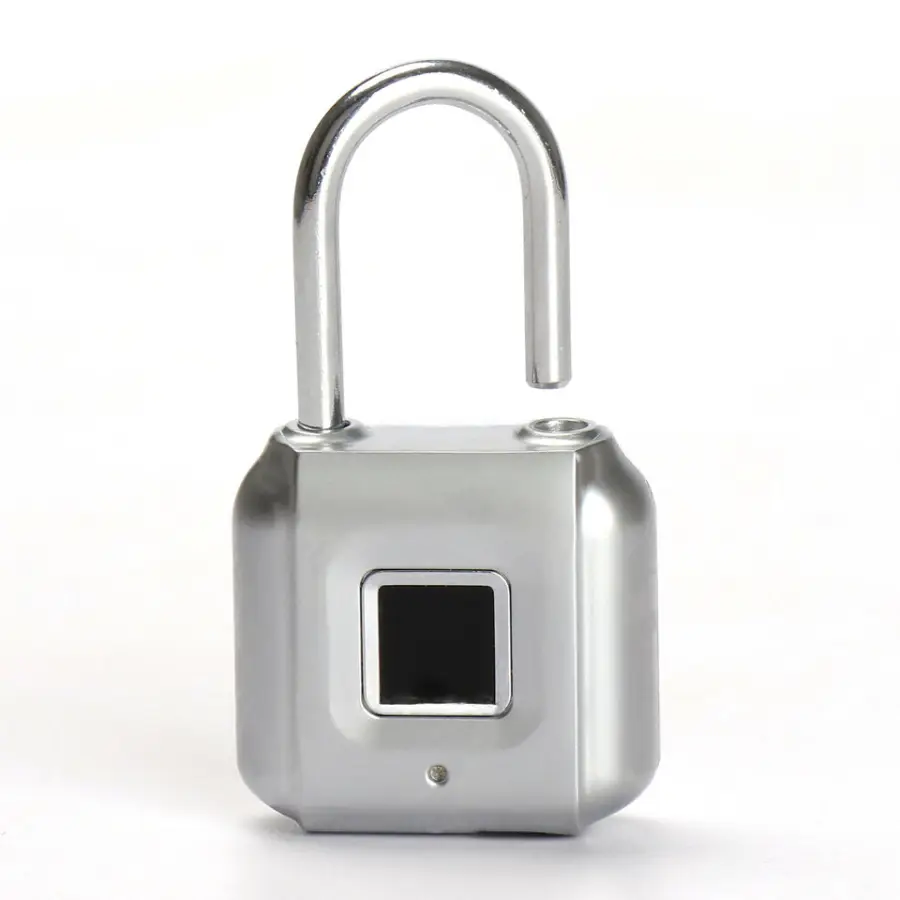 Portable Smart Padlock Zinc Alloy Suitcase Bag Safe with Fingerprint & Thumbprint Unlock Candado Inteligente — image 5