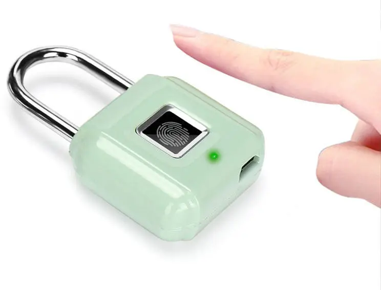 High Security IP26 Smart Lock Combination Zinc Alloy Door & Fingerprint Unlock for Wood Door New Padlock Intelligent — image 5