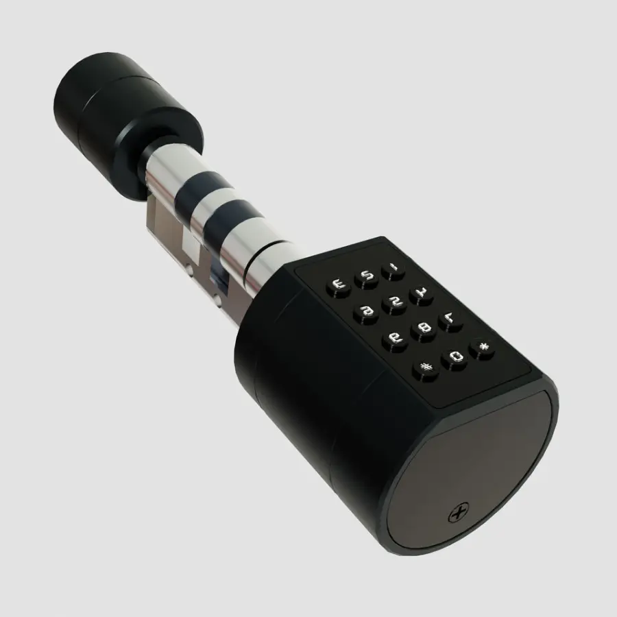 European TTLOCK APP Keyless Replacement Cylinder Wireless Smart Lock — view 1