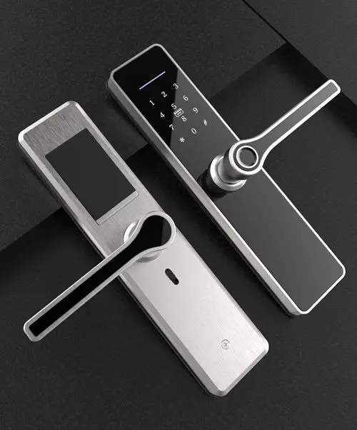 SinovoTEC FM-58 Modern Outdoor Smart Lock Home 304 Stainless Steel Digital Password Fingerprint Wi-Fi Tuya App Easy Installation — image 6