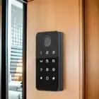 Sinovo Smart Fingerprint Cabinet Lock with Cloud & App Network Aluminum Alloy Fingerprint + Password Unlock Black/Gold — image 6