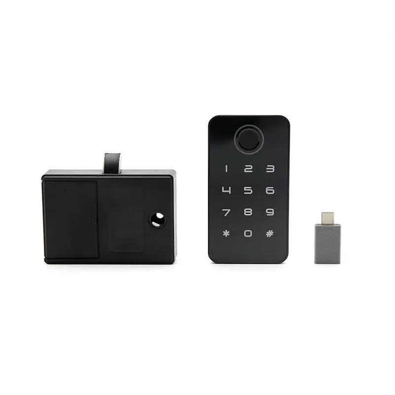 Smart NFC Digital Drawer Cabinet Door Lock Biometric Keyless Keypad Code Memory Card Furniture Smart Keyless NFC Digital Number — image 4