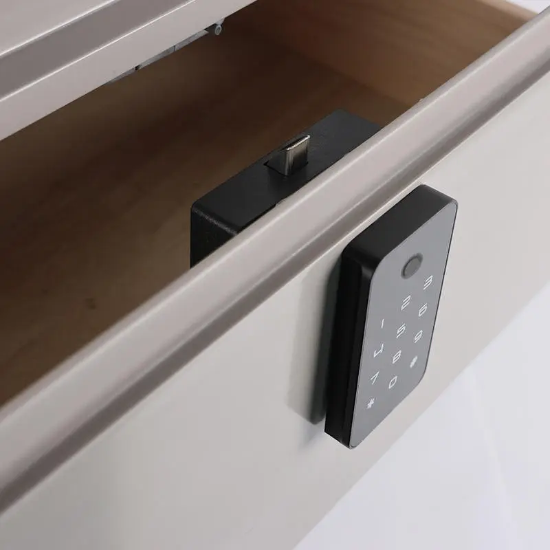 Smart NFC Digital Drawer Cabinet Door Lock Biometric Keyless Keypad Code Memory Card Furniture Smart Keyless NFC Digital Number — image 5