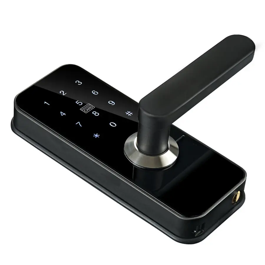 Anti Theft Home Office Weatherproof Outdoor Gate Lock TTlock AA Alkaline APP Electric NFC Digital Door Lock — image 4