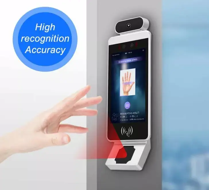Factory Capable Waterproof Palm Vein Recognition Device Financial Technology Time Attendance Face Detection Device — image 3