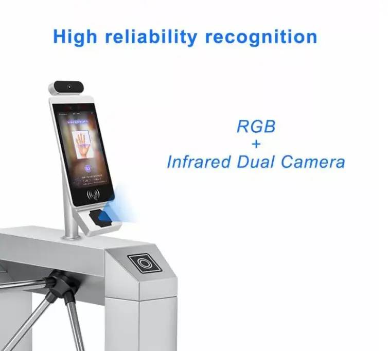 Factory Capable Waterproof Palm Vein Recognition Device Financial Technology Time Attendance Face Detection Device — image 5