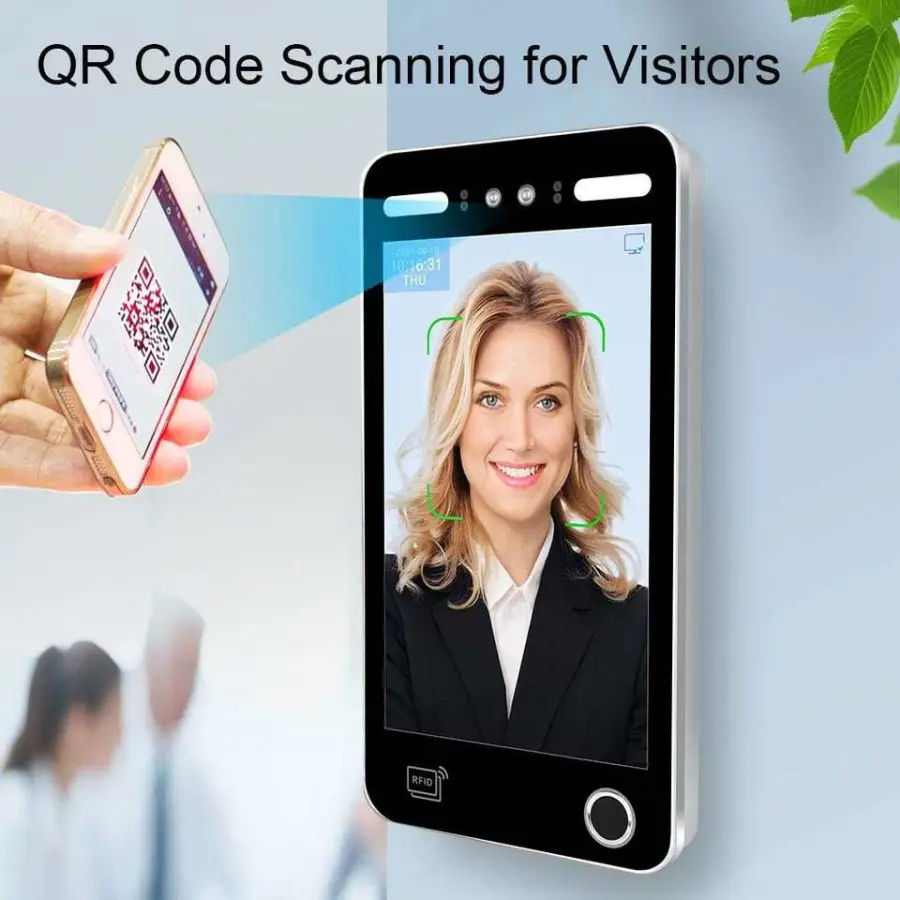 Linux Realtime Biometric Fingerprint Face Recognition Access Control Terminal Code Dynamic AI Visible Light Card WiFi Touch — image 6