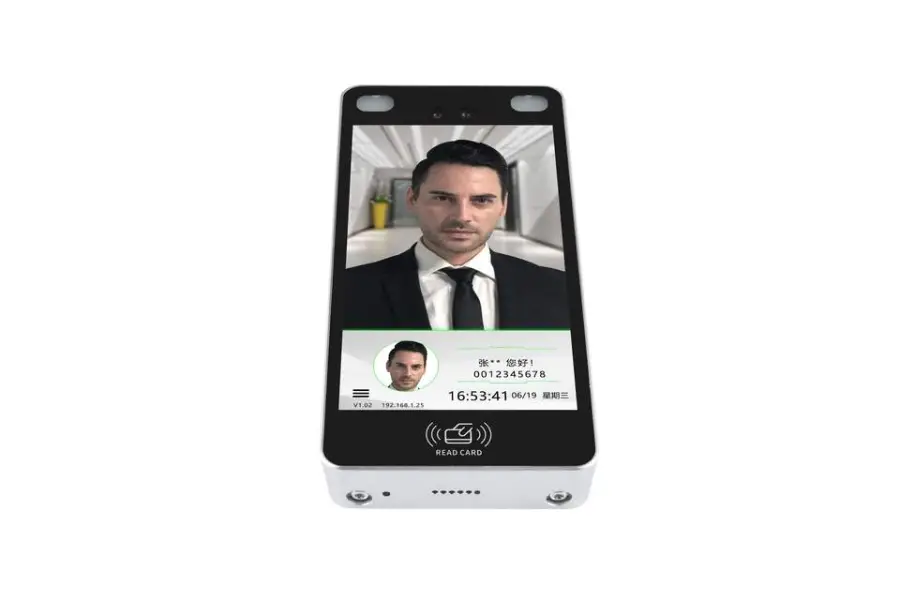 Smart 5 Inch Face Recognition Machine Face Recognition Access Control Time Attendance for Company Stuff — image 7