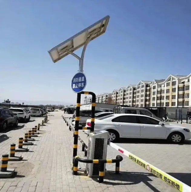 Solar Power Supply Automatic Barrier Gate for Car Parking Traffic Barrier Gate with Solar Backup — image 6
