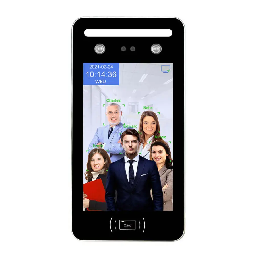 Intelligent Waterproof Attendance System Biological Face Recognition 8-inch Touchable Screen for Student Attendance — image 5