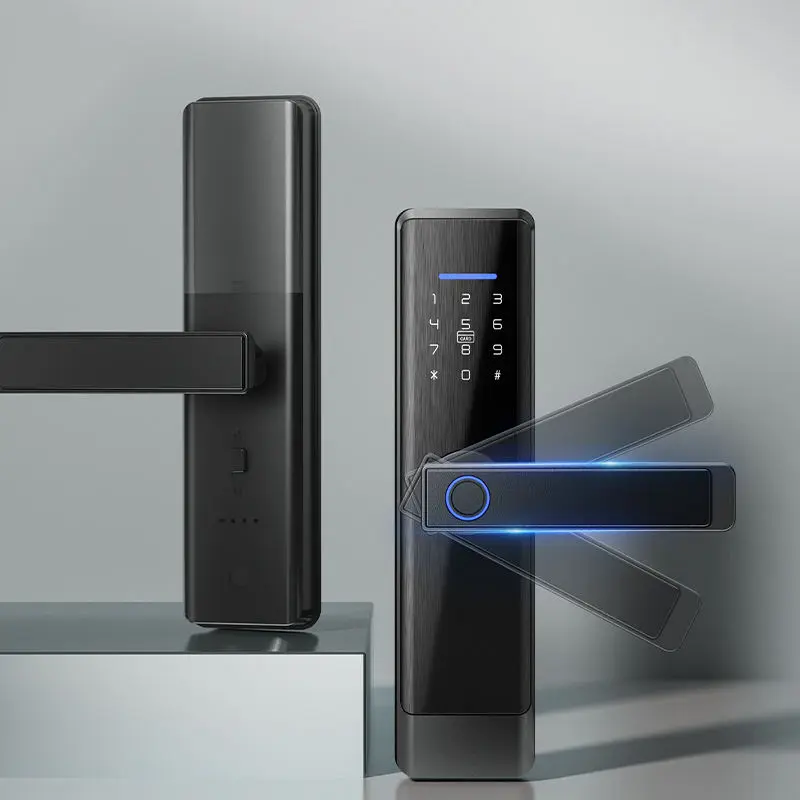 Cerradura Inteligente Con Fingerprint Y Wifi Compatible Con Google Home Y Alexa Para Puertas De Aluminio Y Madera — image 6