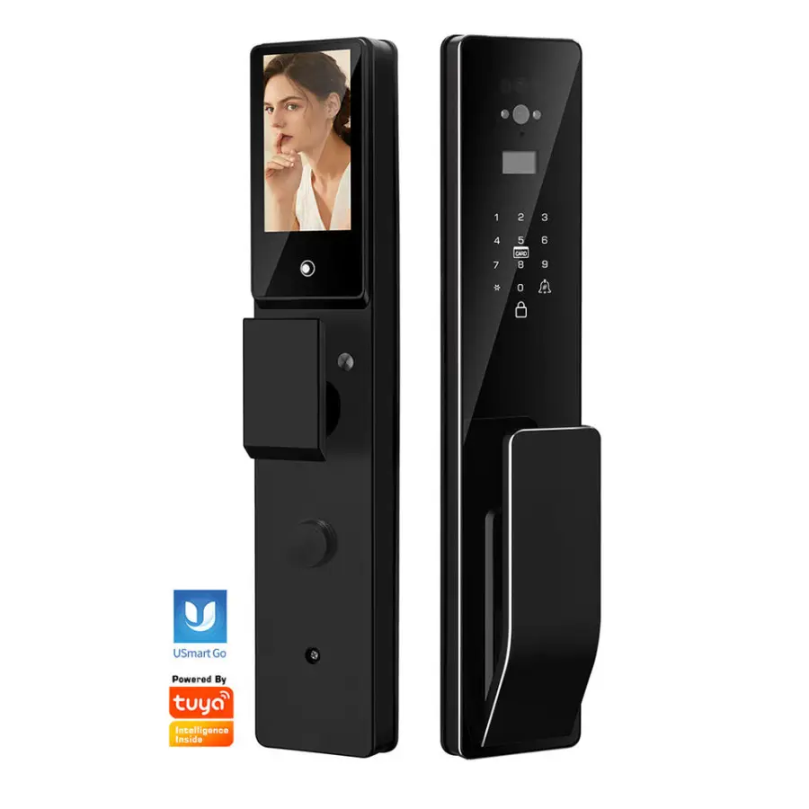 Best Security Electronic Lock APP Tuya Wifi U Smart GO Unlock Way Password Fingerprint IC Card Key for Outdoor — image 5