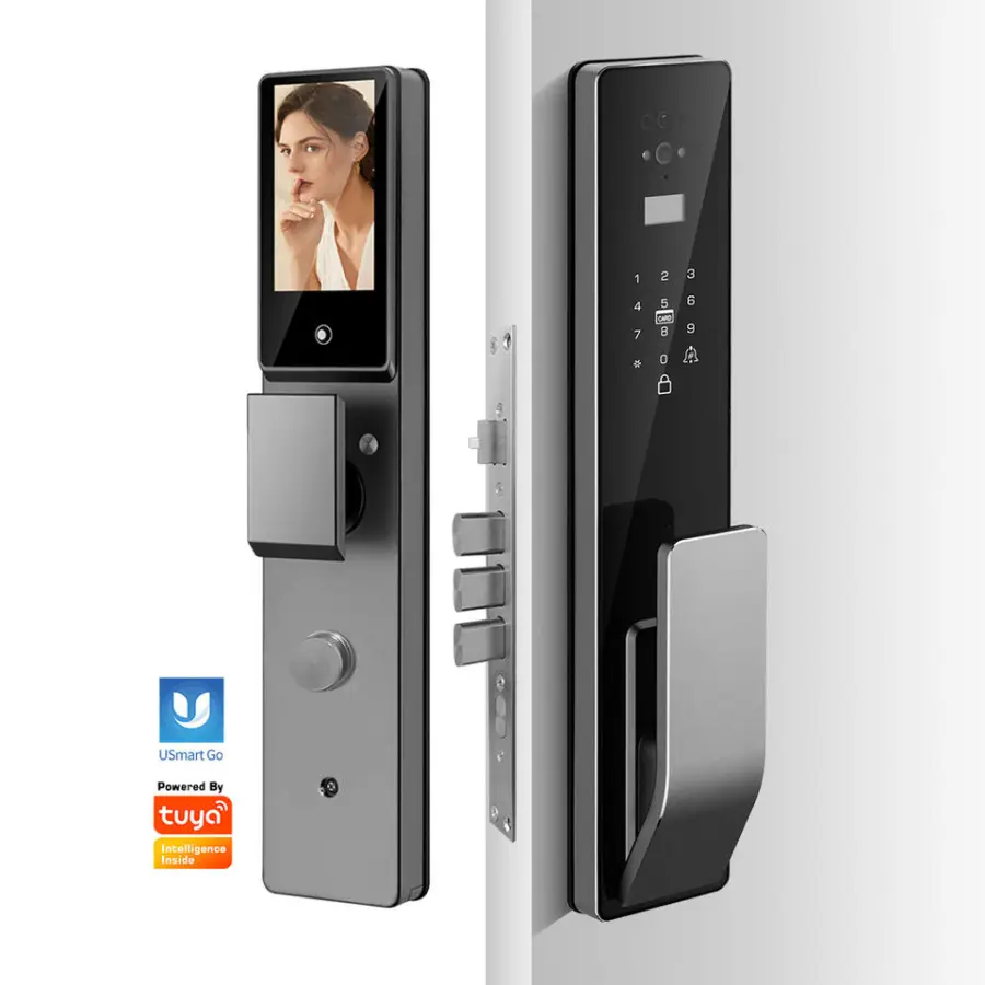 Best Security Electronic Lock APP Tuya Wifi U Smart GO Unlock Way Password Fingerprint IC Card Key for Outdoor — image 6