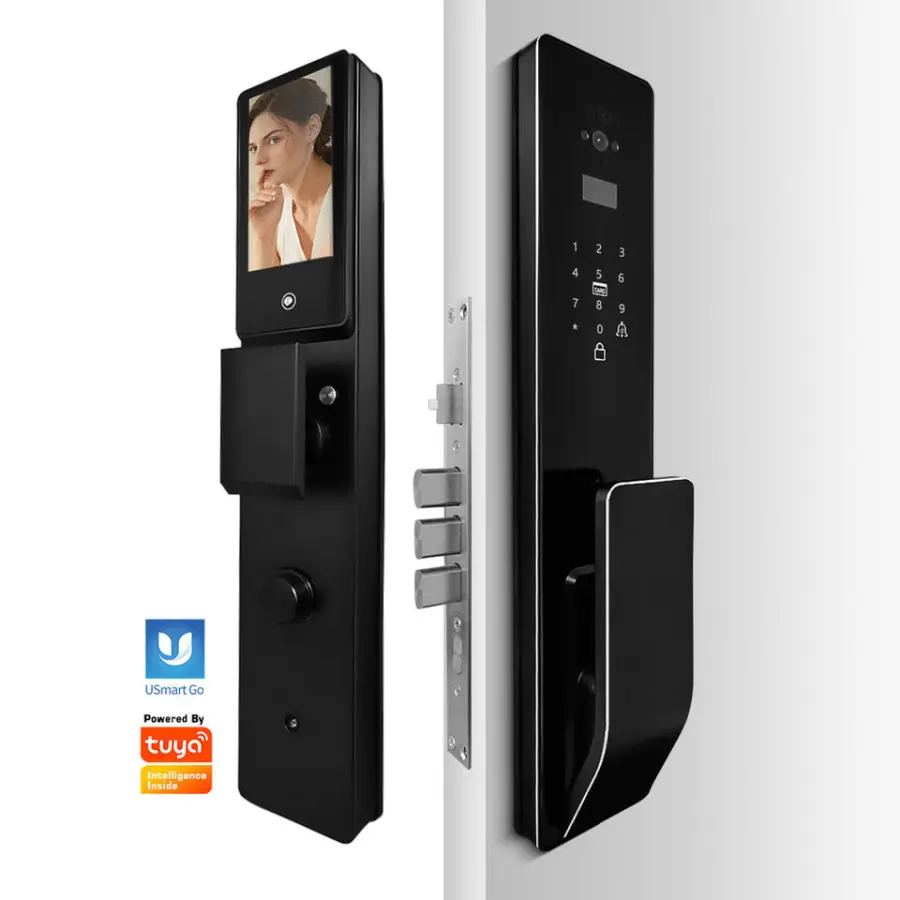 Best Security Electronic Lock APP Tuya Wifi U Smart GO Unlock Way Password Fingerprint IC Card Key for Outdoor — image 7