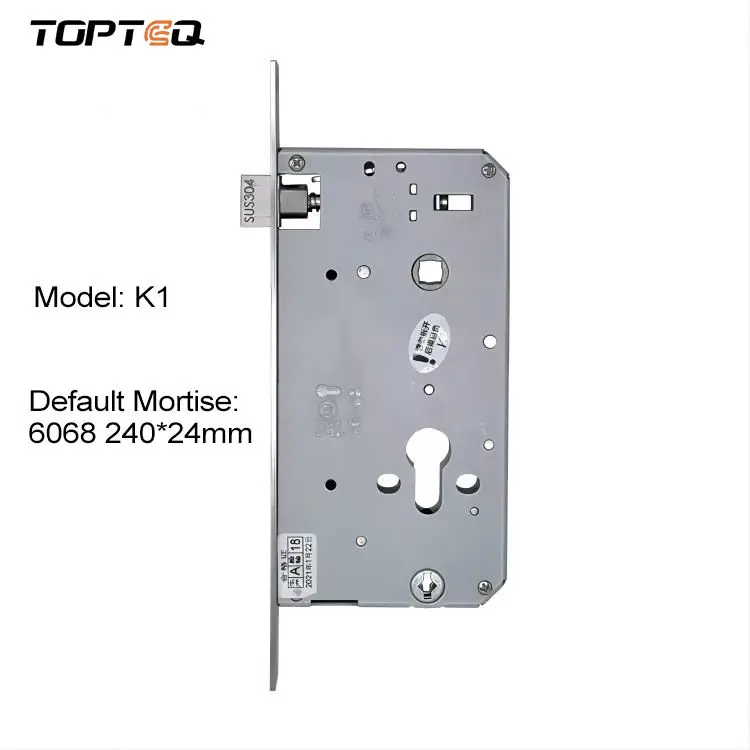 Keyless Entry Doorlock Wifi Built in Smart Lock Modern Door Lock Ble Wifi Door Lock — image 4
