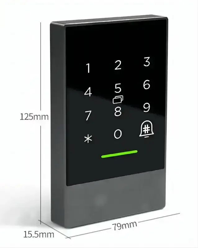 Topteq K2 Waterproof Intelligent Access Lock Control Keypad Digital Door Knob Lock With Electronic Fingerprint Keypad — image 3