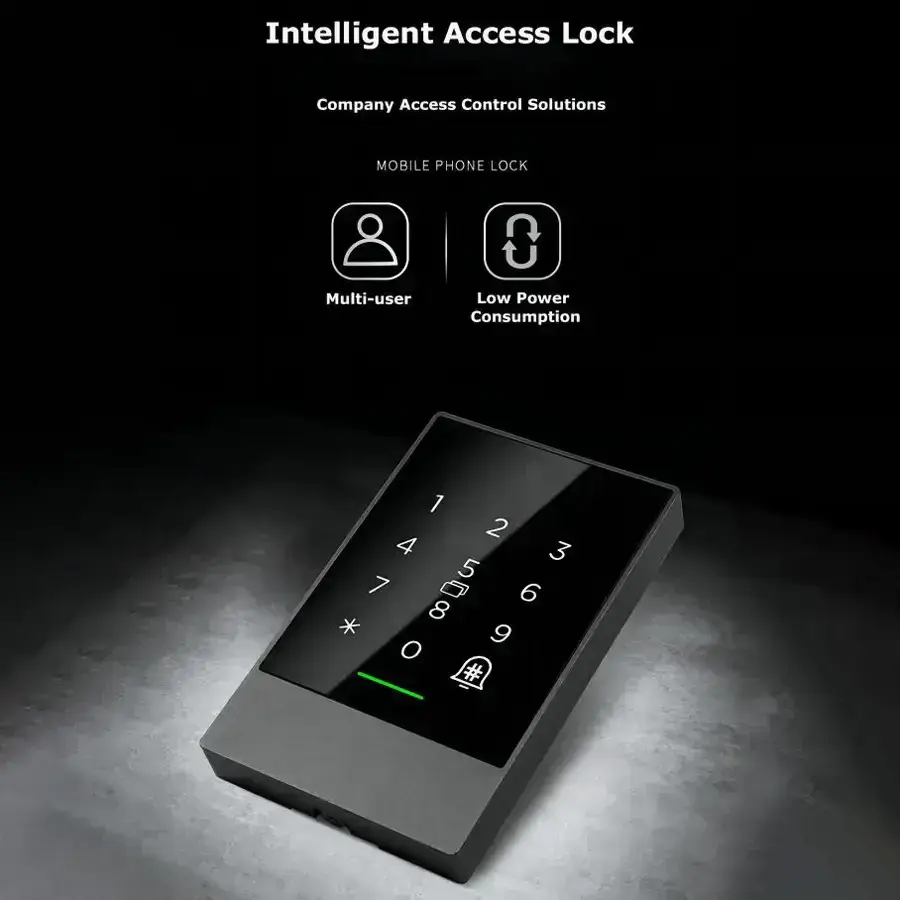 Topteq K2 Waterproof Intelligent Access Lock Control Keypad Digital Door Knob Lock With Electronic Fingerprint Keypad — image 4