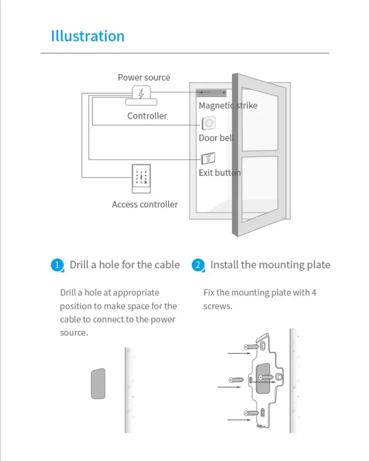 Topteq K2 Waterproof Intelligent Access Lock Control Keypad Digital Door Knob Lock With Electronic Fingerprint Keypad — image 6