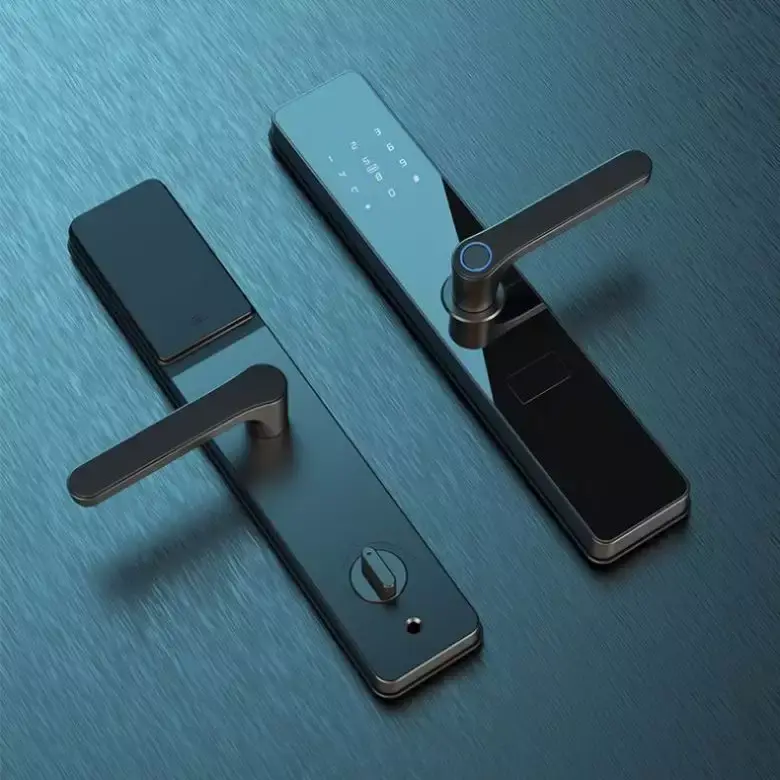 TOPTEQ F8 Tuya Zigbee TTlock Biometric Fingerprint Smart Lock Security Digital Smartlife Smart Door Lock Wifi Zigbee — image 6