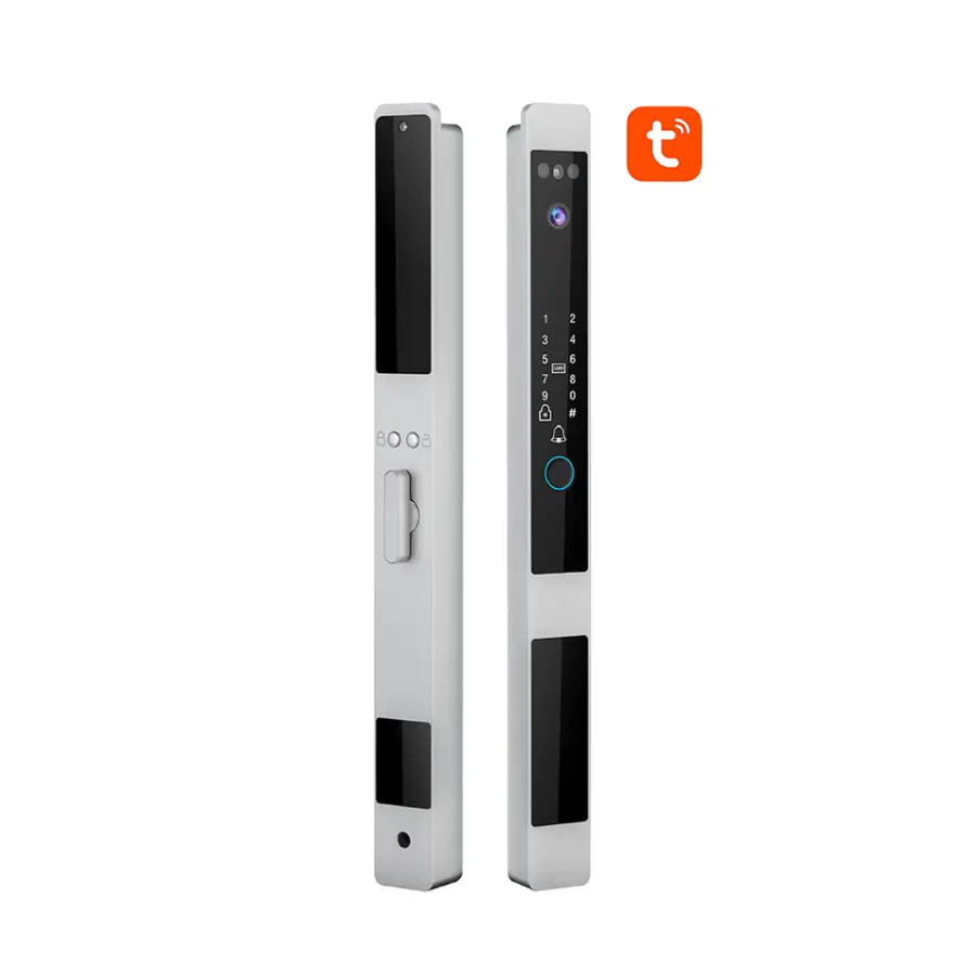 Last Chance Offer Digital Tuya TTlock App Broken Bridge Aluminum 3d Face Recognition Smart Lock for Home — image 2