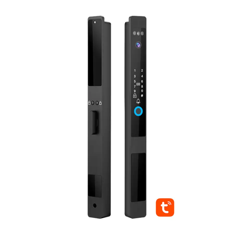 Last Chance Offer Digital Tuya TTlock App Broken Bridge Aluminum 3d Face Recognition Smart Lock for Home — image 3