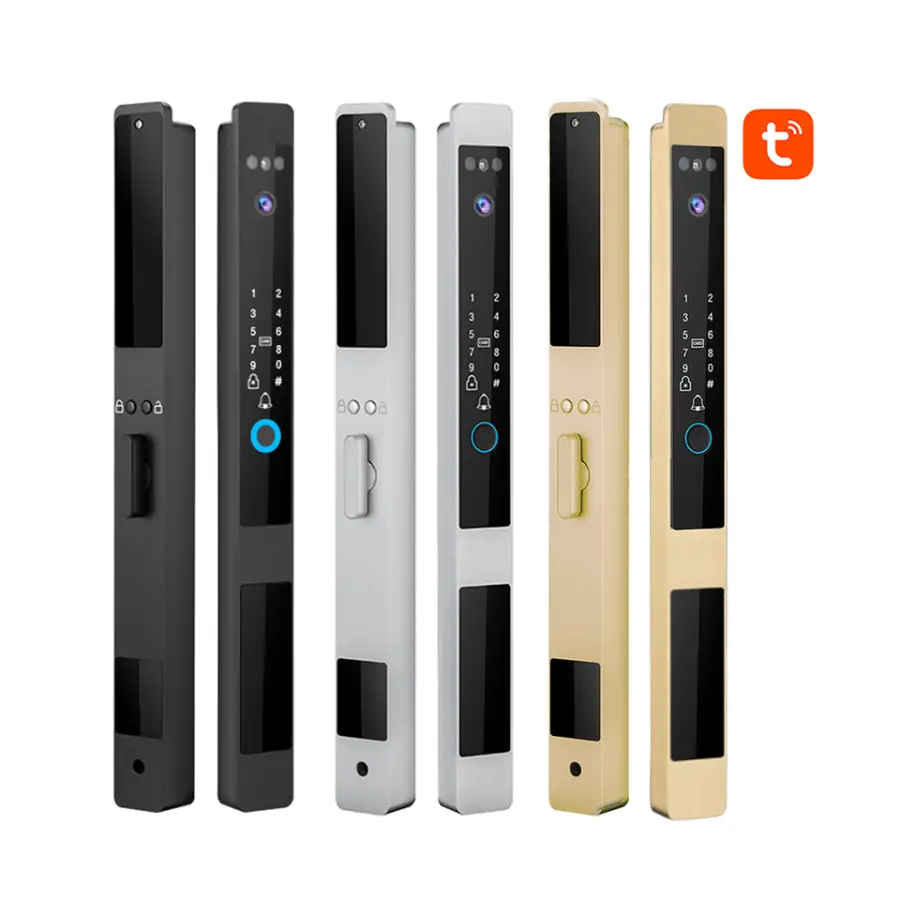Last Chance Offer Digital Tuya TTlock App Broken Bridge Aluminum 3d Face Recognition Smart Lock for Home — image 6