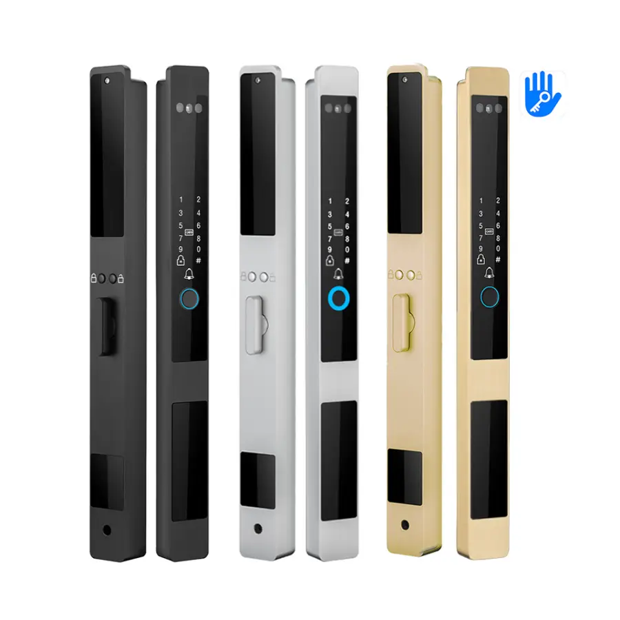 Waterproof Product Unlock Smart Lock App Tuya Wifi TTlock Ble 3D Face Recognition Password IC Card Electronic Lock — image 7