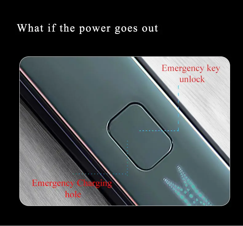 Automatic Smart Cylinder Lock Camera Tuya App Wifi Smart Fingerprint Password Door Lock Smart Door Lock — image 7