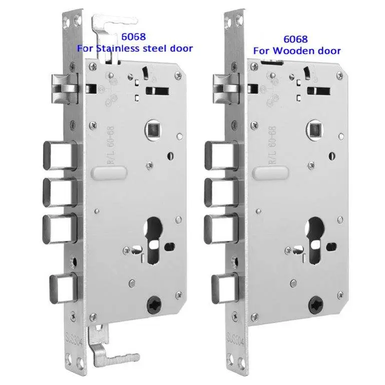 Security Tuya Smart Wooden Door Lock Fingerprint 6068 Mortise Handle with Home Office — image 7