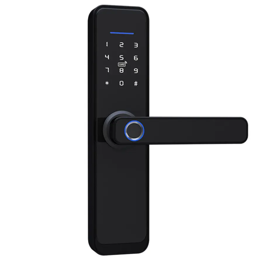 X2 Tuya Biometric Fingerprint Lock Security Digital Smart Lock With WiFi APP Password RFID Door Lock Home — image 5