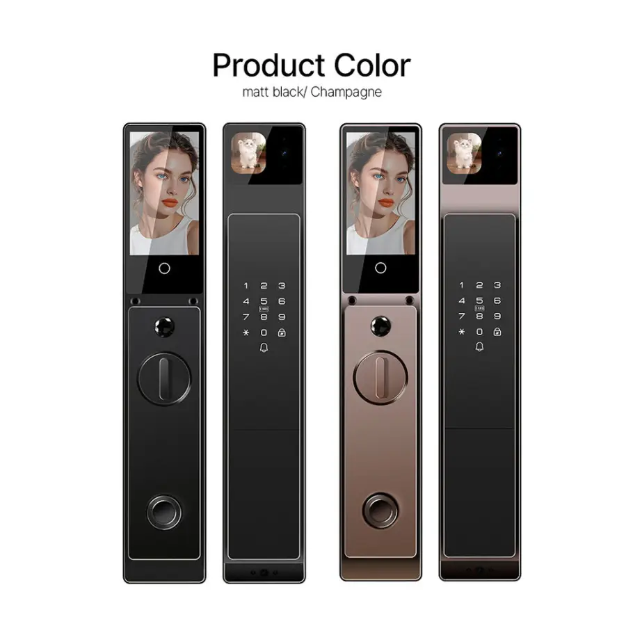 PREMIUM Quality Smart Door Lock with Instant Recognition Bank-level Security Voice-Activated Lock AI Technology for Smart Home — image 3