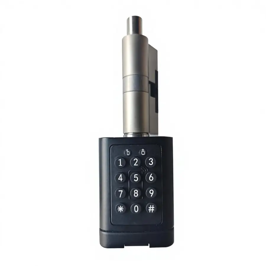 Rental Property Aluminum Alloy Lock Core-Smart Keyless Entry for Wood/Aluminum Doors Activity Log 5-Time Wrong Attempt A — view 1