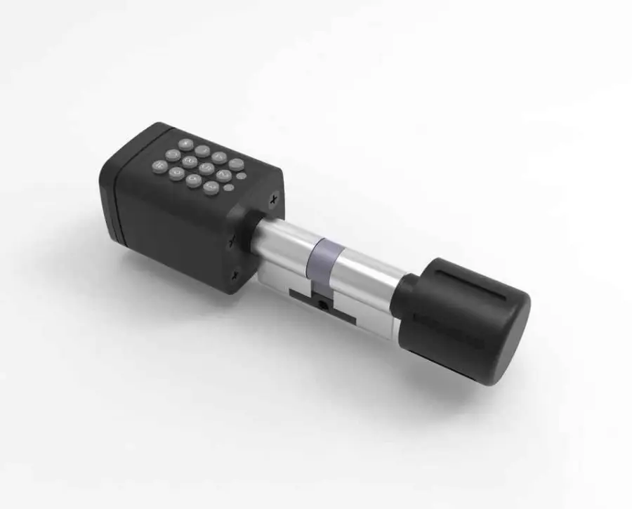 Rental Property Aluminum Alloy Lock Core-Smart Keyless Entry for Wood/Aluminum Doors Activity Log 5-Time Wrong Attempt Alarm — image 4