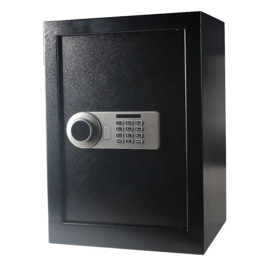 AL002-50A Anti-Theft All-Steel Hotel Office Home Safe with Intelligent Alarm Button & Simple Box Password Access — image 3