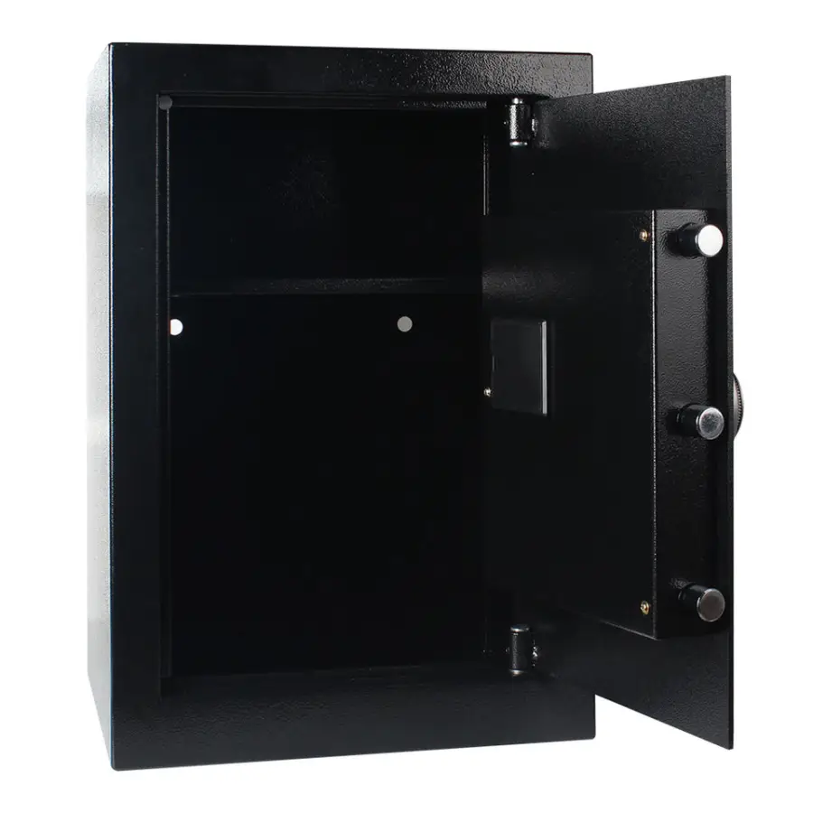 AL002-50A Anti-Theft All-Steel Hotel Office Home Safe with Intelligent Alarm Button & Simple Box Password Access — image 4