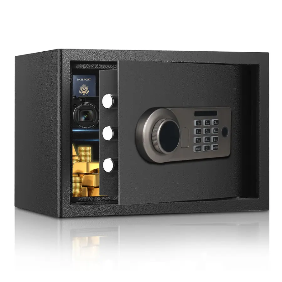 AL002-25 Best Selling Factory Direct Home Office Safety Box Fingerprint Wi-Fi Function Anti-Theft Electronic Digital Loc — view 1