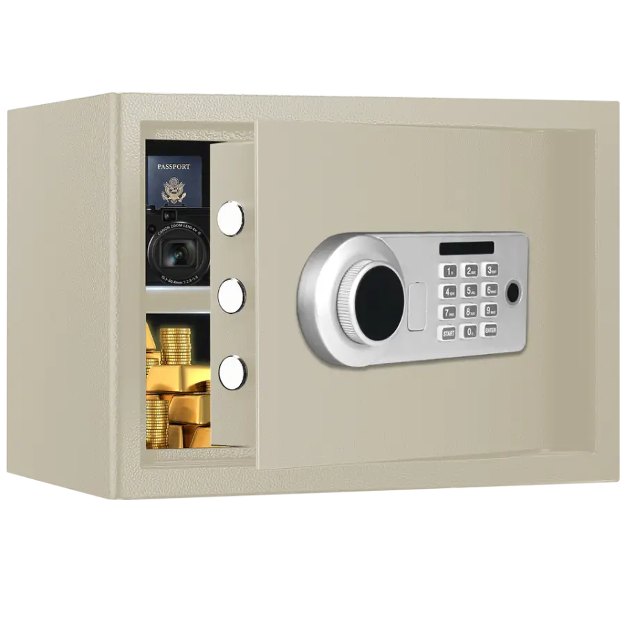 AL002-25 Best Selling Factory Direct Home Office Safety Box Fingerprint Wi-Fi Function Anti-Theft Electronic Digital Lock Modern — image 3