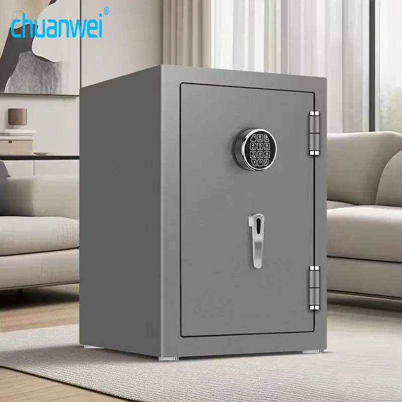 AL-FP-50-95 Digital Password Safe Box Fireproof and Durable Anti-Theft Security Solution with Key Lock for Home Storage — image 6