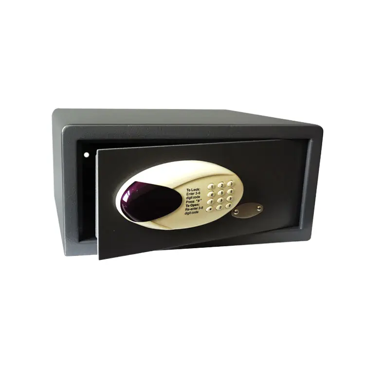 Digital Hotel Safe Box with LED Display, Laptop Size Electronic Security Box for Guest Room Office Home with Emergency Keys — image 7