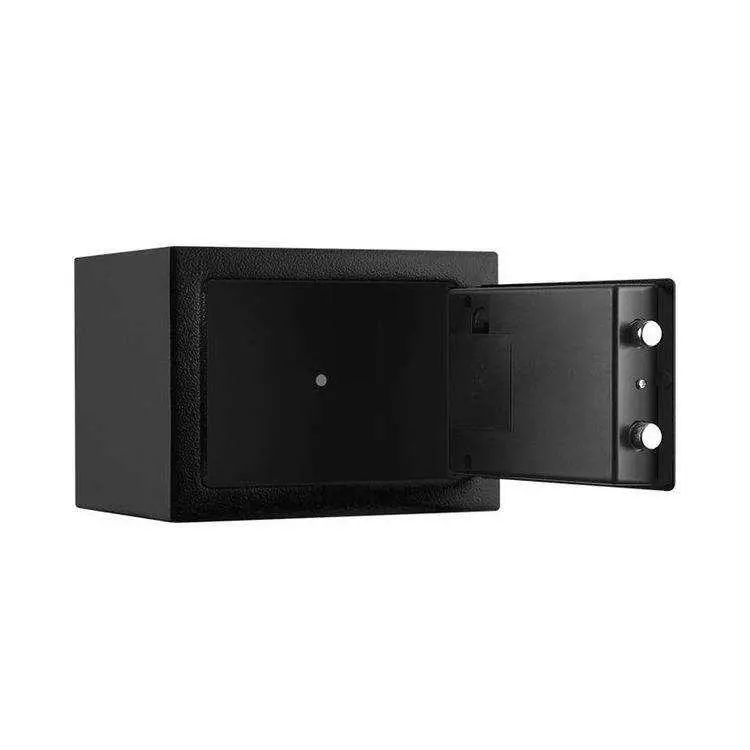 Electronic Digital Security Safe Box Small Steel Home Safe for Hotel Office Cash Jewelry Storage with Keypad & Override Keys — image 7