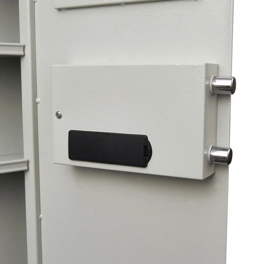 Weichi 65EF Factory Directly Wall Mounted Safe Box White&Grey Electronic Code Lock Keypad 65x37x10CM Indoor & Outdoor Use — image 6