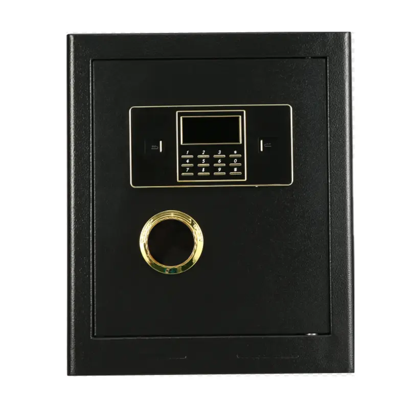 Weichi Factory Customized Steel Locker Luxury Smart Safe Box Coffre Fort Electronic Digital Two Keys Safes 45x38x31cm In — view 1