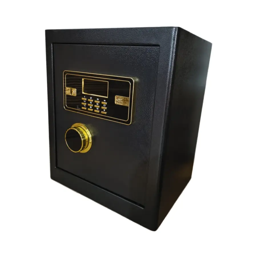 Weichi Factory Customized Steel Locker Luxury Smart Safe Box Coffre Fort Electronic Digital Two Keys Safes 45x38x31cm Indoor — image 3