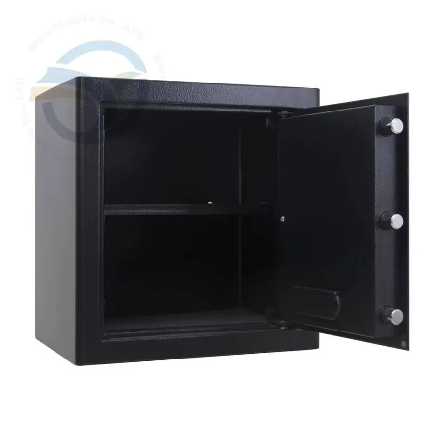 Weichi Safe Box Black AS01 Electronic Lock with Key Lock 42x35x31cm Home & Hotel Use Indoor/Outdoor — image 5