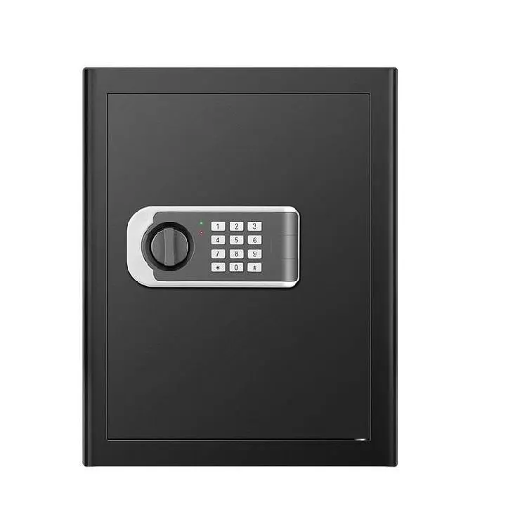 Weichi Factory OEM Priced 45x35x31cm Black Steel Home Safe Cabinet with Electronic Digital Lock — image 3