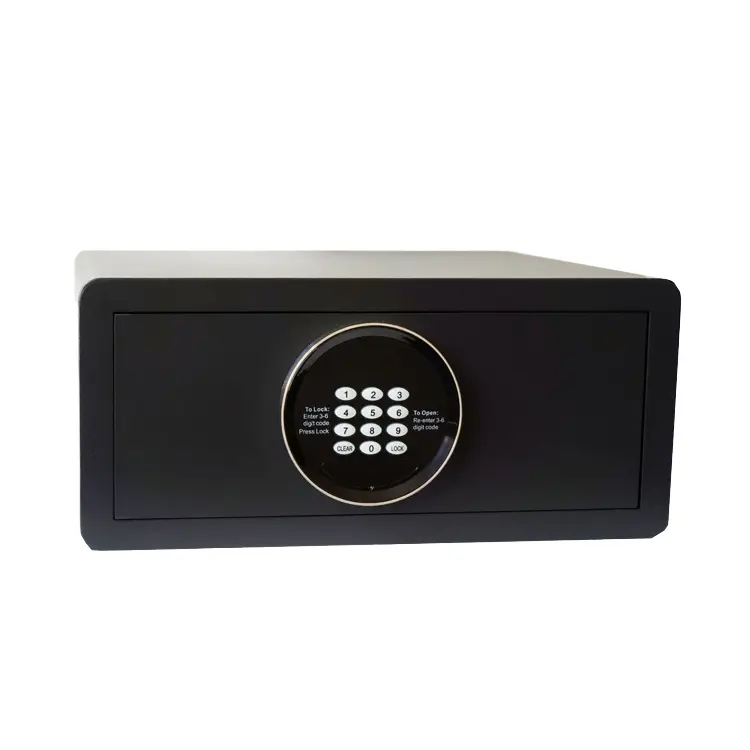 Weichi Wholesale Commercial Hotel Electronic Digital Lock Metal Safe for Money Passport Jewelry Safe Box — image 2