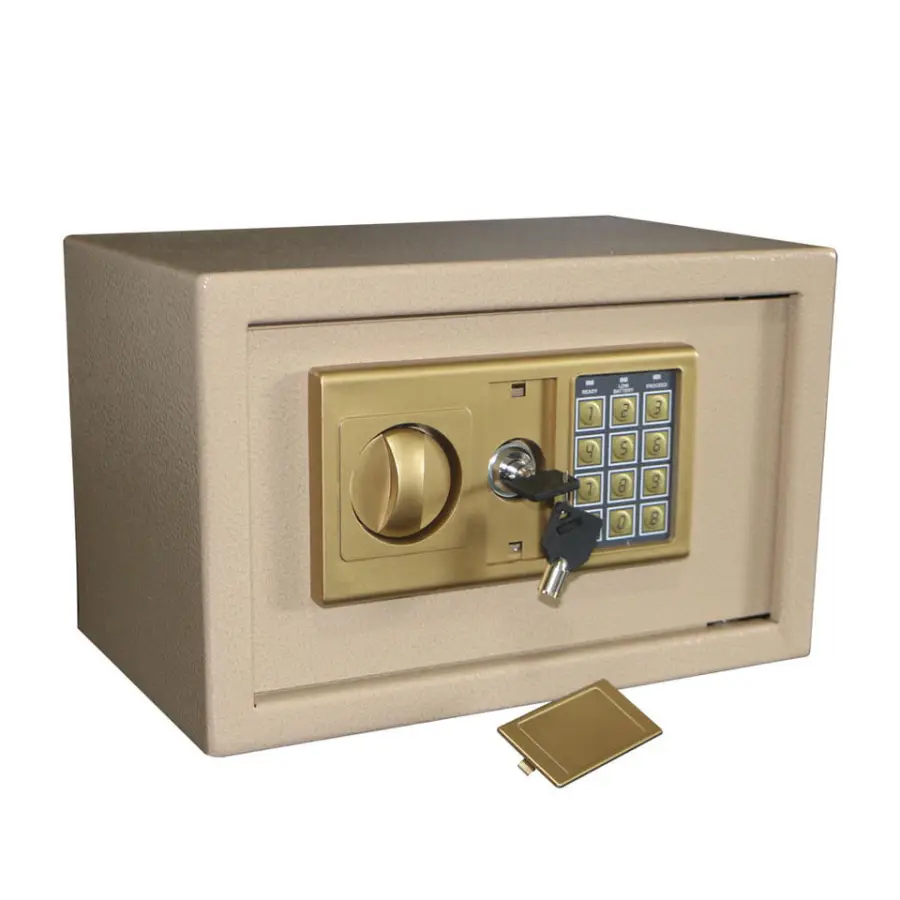 Steel Construction Double Lock Hidden Wall Anchoring Digital Safe Box Caja De Seguridad — view 1