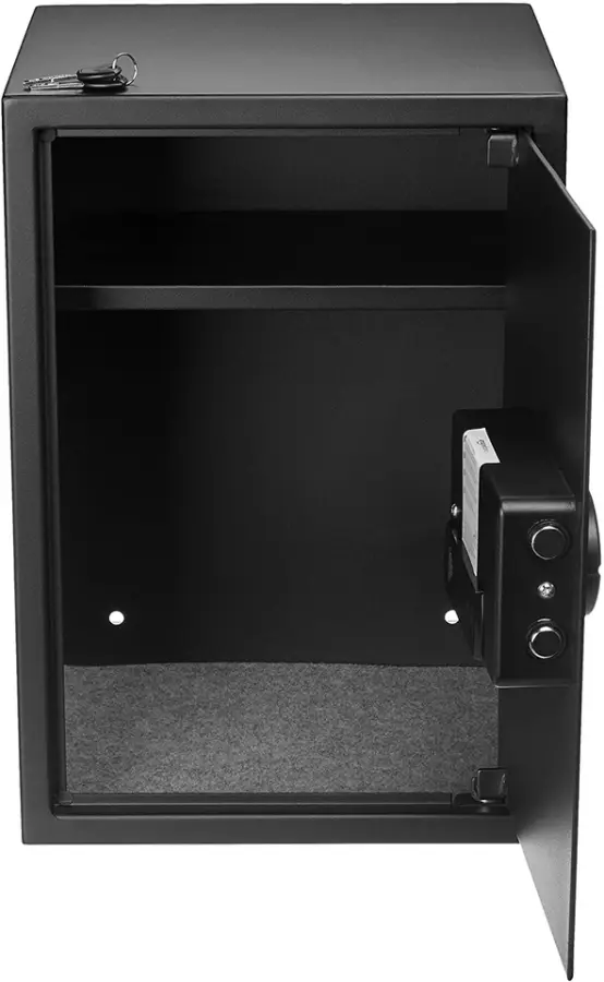 GDLT High Quality Steel Commercial Security Safe Electronic Digital Lock Key for Documents Jewelry Valuables 5-Year Warranty — image 4